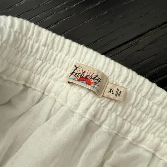 Faherty Skirt- White - Picture 4 of 4